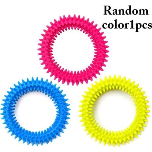 Pet Dog Chew Toy For Aggressive Chewers Treat Dispensing Rubber Teeth Cleaning Toy Squeaking Rubber Dog Toy