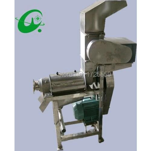 0.5T/H Automatic Industrial apple orange vegetable juicer double helix apple cursher Juicer