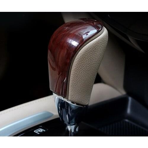 1pc abs for Nissan qashqai 2016-2017 Gear cover Decorative protection Carbon fiber Peach pattern