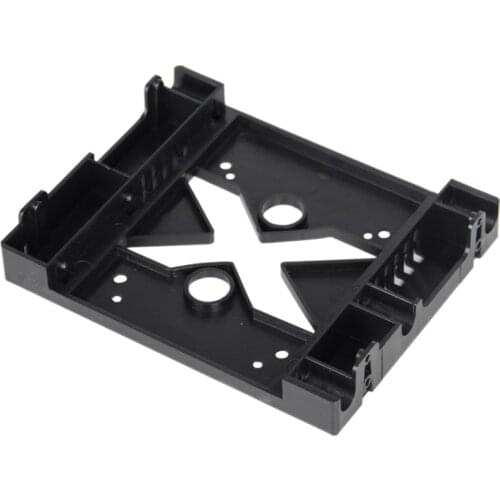 5.25 Optical Drive Position 3.5 Inch to 2.5 Inch SSD 8CM Fan HDD Adapter Tray Dock Hard Drive Holder for PC Enclosure