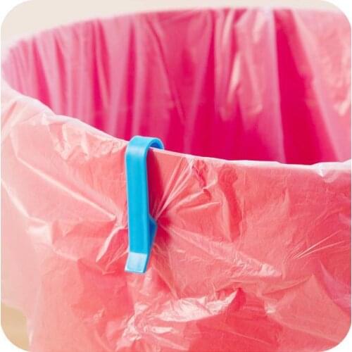 Trash Accessories Creative Bins Clip Slip-Resistant Clips for Garbage Bags Retaining Clip 10 Pieces/Lot