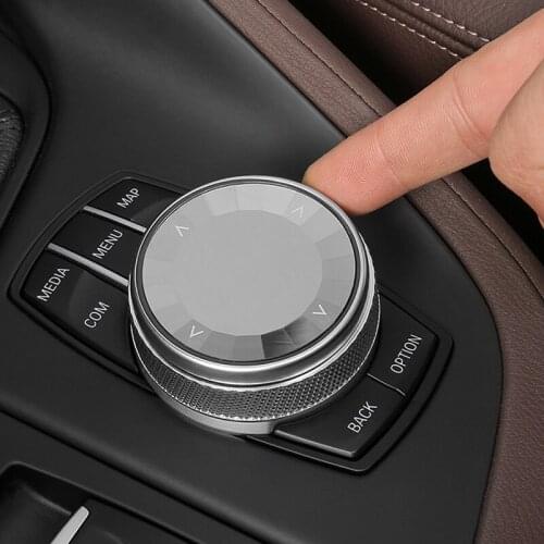 Car Multimedia Button Crystal Knob Cover For BMW 1 3 4 5 Series F20 F21 F22 F34 F32 F33 F30 F32 F10 F18 F15 F16 F25 F26 F06 F12