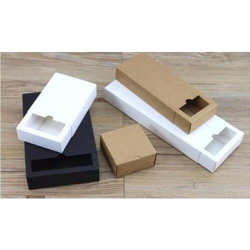 White gift Cardboard Boxes cardboard Packaging box white Paper Gift boxes Drawer Gift carton cardboard boxes
