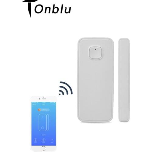 Wireless WiFi Door Alarm Window Sensor Smart Home Security System SmartLife App Control Compatible Amazon Alexa Google Home