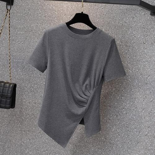 Женские однотонные футболки Biktble China At AliExpress