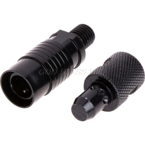 1pcs Aluminum Alloy Quick Release Adapter Connector Carp Fishing Rod Bite Alarm Rod Holder Connector Carp Fishing Accessories