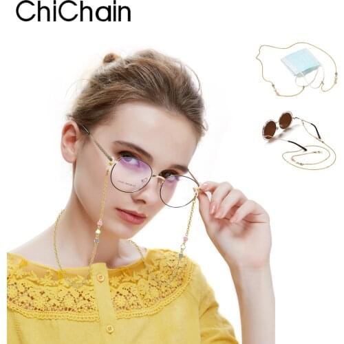 Chichain Women’s Eyeglass Holders Chains Sunglasses Chains for Women-Stylish Eyeglass Hanging Necklace Durability
