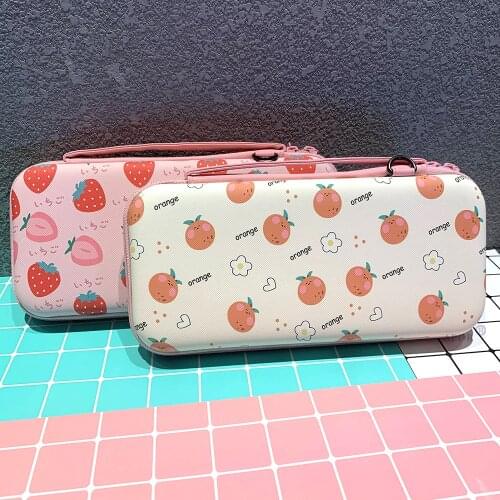 12cm*26cm*5cm Storage Bag with Adjustable Lanyard For Nintendo Switch Portable Hard Protective Pouch Case Game Accessories