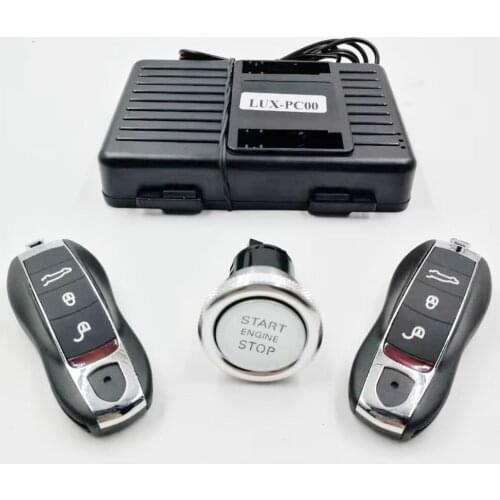 For 05-12 Porsche Panamera/Boxster/Cayman/911 Car Add Push Start Stop System Remote Start and PKE Keyless GO Entry CAN BUS