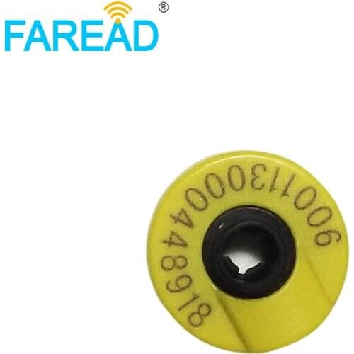 X60pcs ISO 11784/85 134.2KHZ FDX-B RFID electronic cattle tag Animal ear tag for livestock management FDX-B chip standard