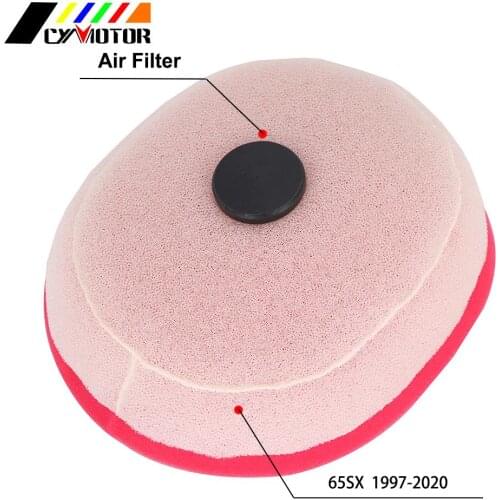 Motorcycle 2020 NEW Dual Foam Layer Sponge Air Cleaner Filter For KTM 65SX SX 65 1997-2017 2018 2019