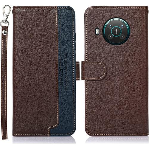 G10 X 20 5G Flip Case RFID Blocking Leather Shield for Nokia X20 2021 Luxury Cover Book Shell Nokia G20 C10 G 10 C Wallet Para