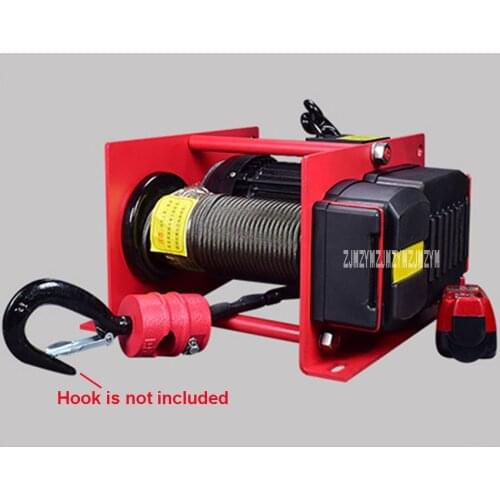 Upgrade Type 200-400Kg 30m Electric Lifting Hoist Household Mini Electric Winch Multifunctional Hoist 220V/380V 13-22m/Min IP55