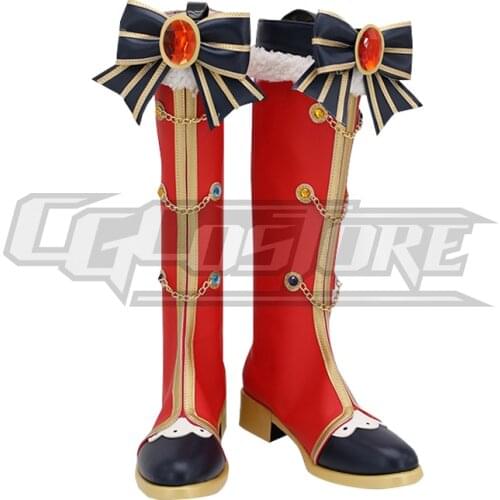 Anime Cosplay Shoes BanG Dream! Smile Seeker! Seta Kaoru Tsurumaki Kokoro Kitazawa Hagumi Leather Christmas Free ship MCOSXA565