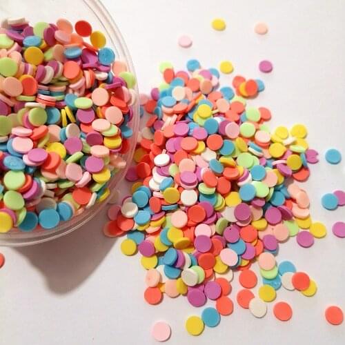 20g Polymer Clay Sprinkles Colorful sweet fake fruit sugar chocolate grain Simulation Foods home decoration Dollhouse