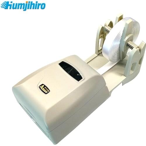 Washing Label Printing Machine Satin Ribbon Printer Thermal Transfer Label Printer With Paper Holder Ribbon Silk Clothes Label