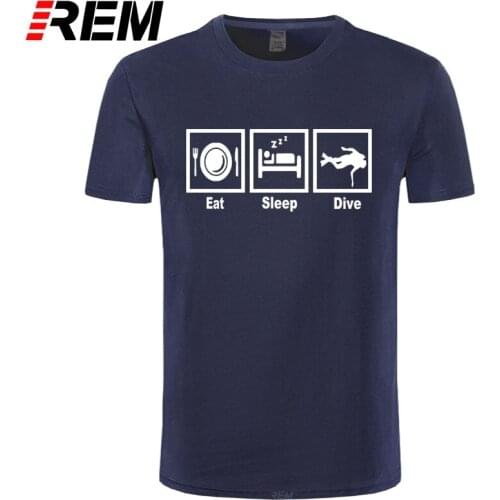 REM New Scuba Dive Diver JOKE GIFT T Shirt Men Funny T-shirt Man Clothing Short Sleeve Camisetas T-shirt