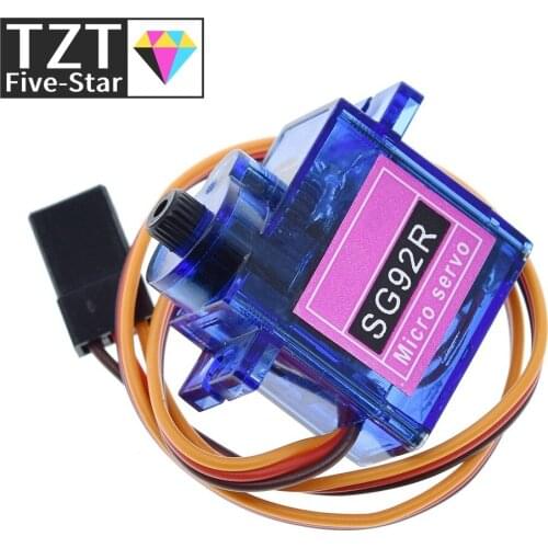 SG92R 2.5KG Micro 9g Servo Nylon Carbon fiber Gears Replace SG90 For RC Model Aeromodelling Helicopter Parts