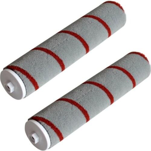 Hot 2PCS Main Roller Brush for Xiaomi Dreame V10 Pro V11 Handheld Vacuum Cleaner Parts Cleaning Brush Household Accessories