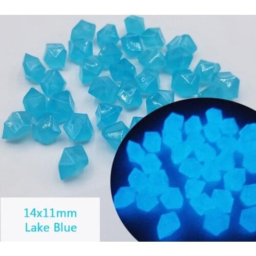 Luminous Stones 300pcs Glow in The Dark Artificial Pebbles Glow Gravels 14mm For Yard and Walkways Home Decoration Accessories