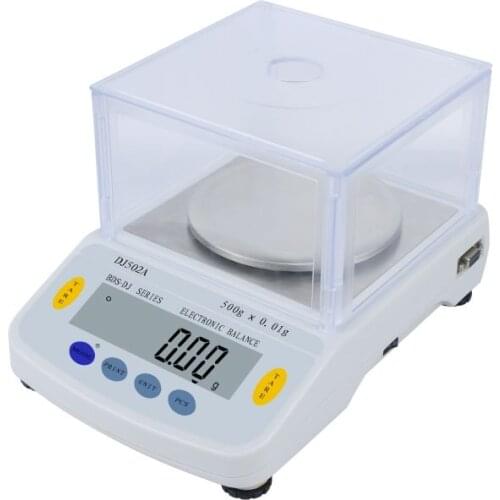 U.S. Solid 500 g x 1 mg 0.001 g Lab Analytical Balance Weight Scale USB Digital Electronic Precision Balance