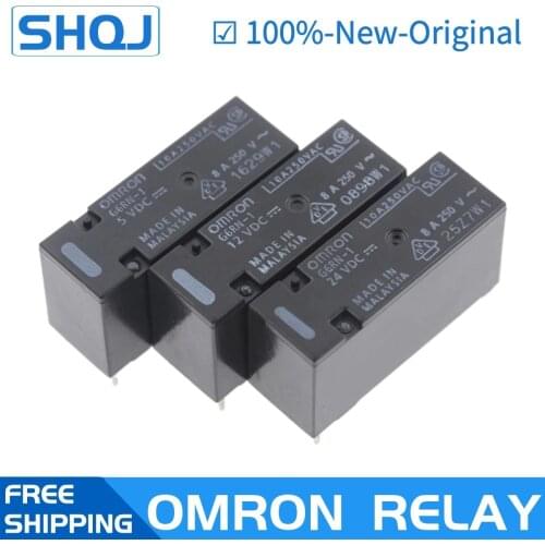 10PCS OMRON RELAY G6RN-1 12VDC G6RN-1 24VDC G6RN-1A 24VDC Brand new and original relay