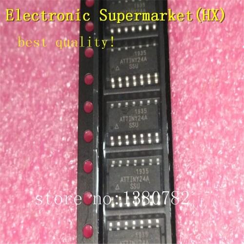 100% New original 50pcs/lots ATTINY24A-SSU ATTINY24A SOP-14 IC In stock