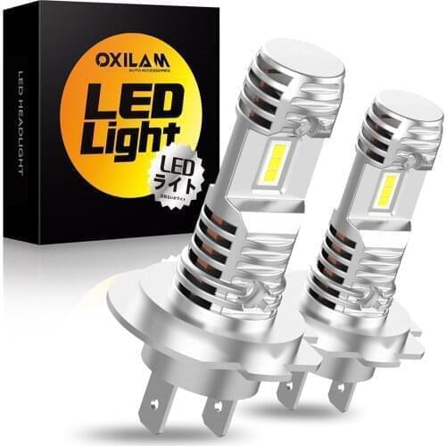 2Pcs H7 LED Headlamp H8 H11 HB3 9005 Fanless Car Headlight Bulb for Volvo XC90 S60 XC60 S80 S40 XC70 V50 Auto Head Lamp 12V