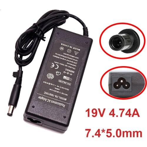 19V 4.74A 7.5x5.0mm Laptop AC Adapter Charger For hp Laptop G4 DV3 DV4 DV5 DM4 510 530 2510p 2710p 6510b 6515b 6710b 6715b 6910p