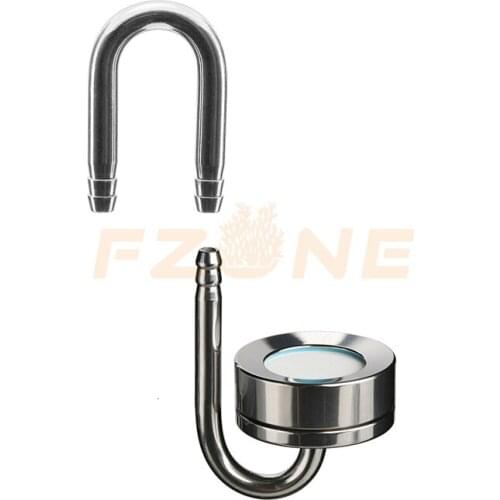 Aquarium Filter CO2 Diffuser Stainless Steel U-Shape Connector Tube Diffuser For Fish Plant Tank Free Shipping