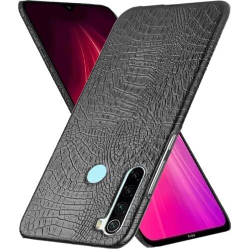 For Xiaomi Redmi Note 8 Case Redmi Note8 PU Leather Crocodile Skin And PC Hard Bag Cover For Xiaomi Redmi Note 8 Phone Back Case
