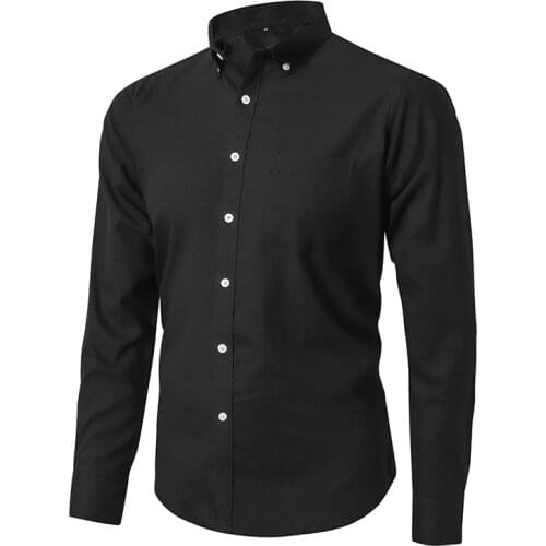 Dioufond Men's Long Shirts