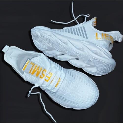 Breathable Running Shoes Light Mens New Sports Shoes Large Size Comfortable Sneakers 45 Fashion Walking Jogging Casual Shoes 46