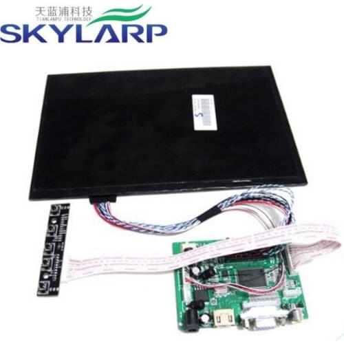 10.1''inch High resolution 1280x800 Screen Display LCD TFT Monitor Remote Driver Control Board 2AV HDMI VGA for Rasbperry Pi