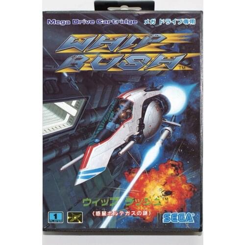 Whip Rush 16bit MD Game Card For Sega Mega Drive/ Genesis with Retail Box