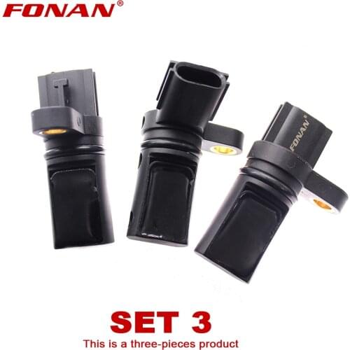 SET 3 Camshaft Crankshaft Position Sensor For Nissan 350Z Altima Maxima Murano Quest 6 Cyl 3.5L VQ35DE A29632 A29660 A29640