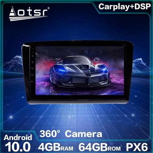 Android Radio For VW Santana 2012-2017 Car GPS Navi DVD Multimedia Player Screen Android 10.0 4G 64GB PX6 Car Stereo Head Unit