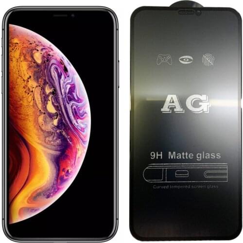 25 PCS AG Matte 9H Tempered Glass Frosted matte glass For iPhone Samsung