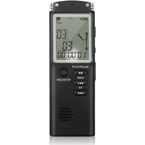 New 8GB Voice Recorder USB Professional 96 Hours Dictaphone Digital Audio Voice Recorder With WAV MP3 Player