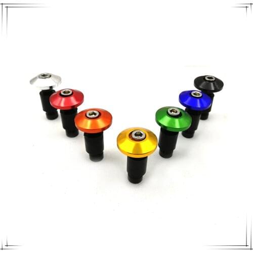 One Pair 7/8" 22mm Motorcycle Handlebar Grips Bar End Plug for Honda Kawasaki Suzuki Yamaha Ducati Aprilia Sport Street Bike