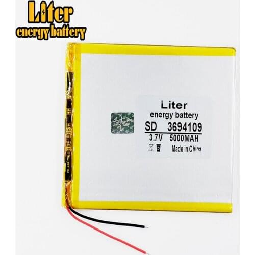3694109 3.7V 5000mAh lithium polymer battery tablet other common battery