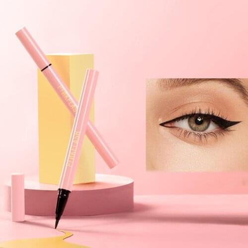 Eye Liner Pen Cosmetics Sexy Black Women Brown Small Gold Waterproof Long-lasting Liquid Eyeliner Pencil Make Up Tool