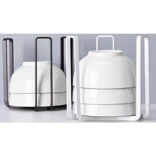 Dish Rack Practical Removable Iron Kitchen Dish Storage Rack for Kitchen Dish Rack