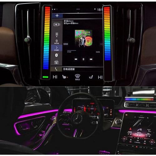 LED Rhythm Strip Light Sound Control USB RGB Music Light Bar Atmosphere Colorful Lamp Ambient Light