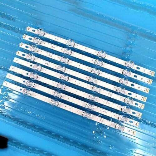 New 1set=8pcs LED strip For LG 40LF630V 40LF631V-ZA INNOTEK 40 DRT4.0 DRT 4.0 3.0 40 inch A B SVL400 6916L-0885A 6916L-0884A