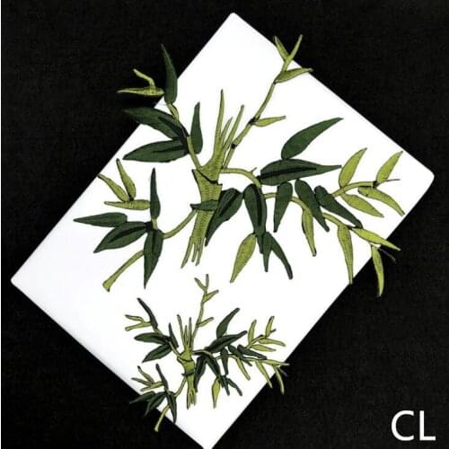 New arrival 20 pcs Plants Embroidered patches iron on Jeans coat tshirt bag dress decor repair Motif accessory diy