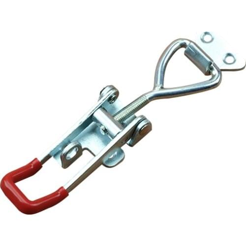 1Pcs Universal Metal Toggle Clamp Horizontal Clamp Quick Release Latch GH-4002 Latch for Hand Tool
