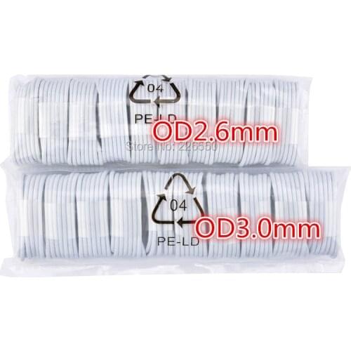 10Pcs/lot 8pin usb Type-c cable USB 3.1 Type C USB C cable USB Data Sync Charge Cable charger For samsung for iphone X 8 7