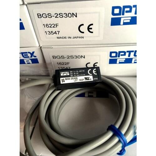 100% new original OPTEX photoelectric sensor BGS-2S30N