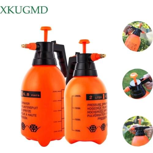 2018 2L/3L Hand Pressure Sprayer Brass Nozzle Pump Type for Garden Cleaning Irrigation Gardening Tools and Equipment Mist Nozzle